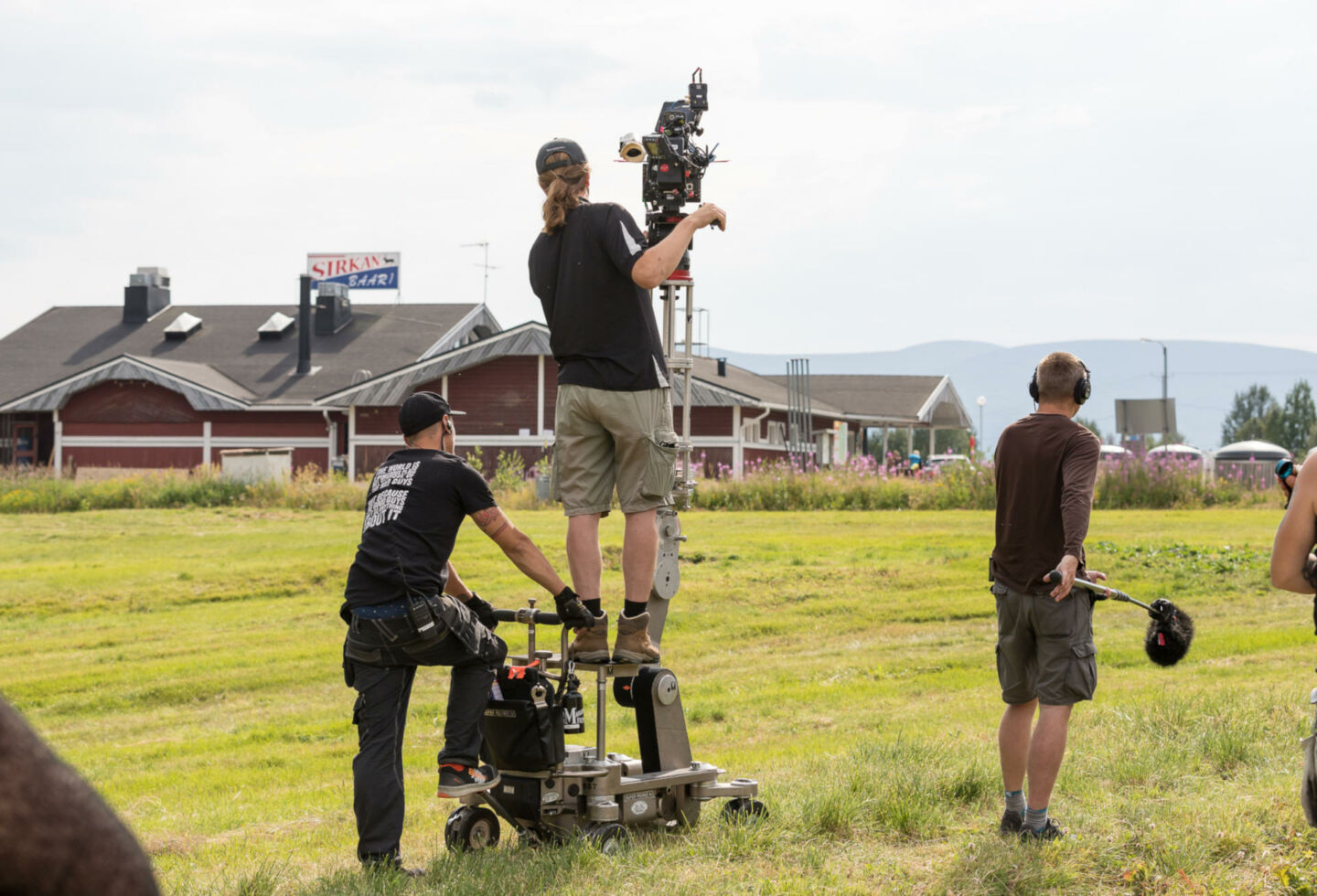 Production Master Cheng, filmed in Finnish Lapland