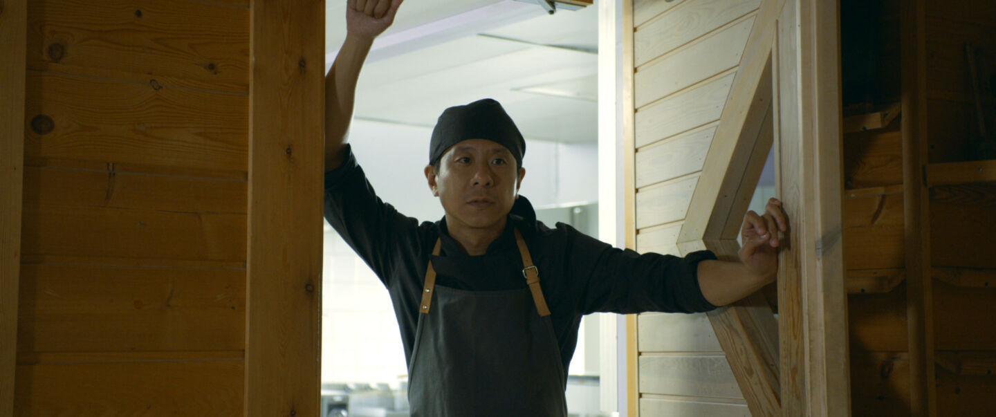 Production Master Cheng, filmed in Finnish Lapland