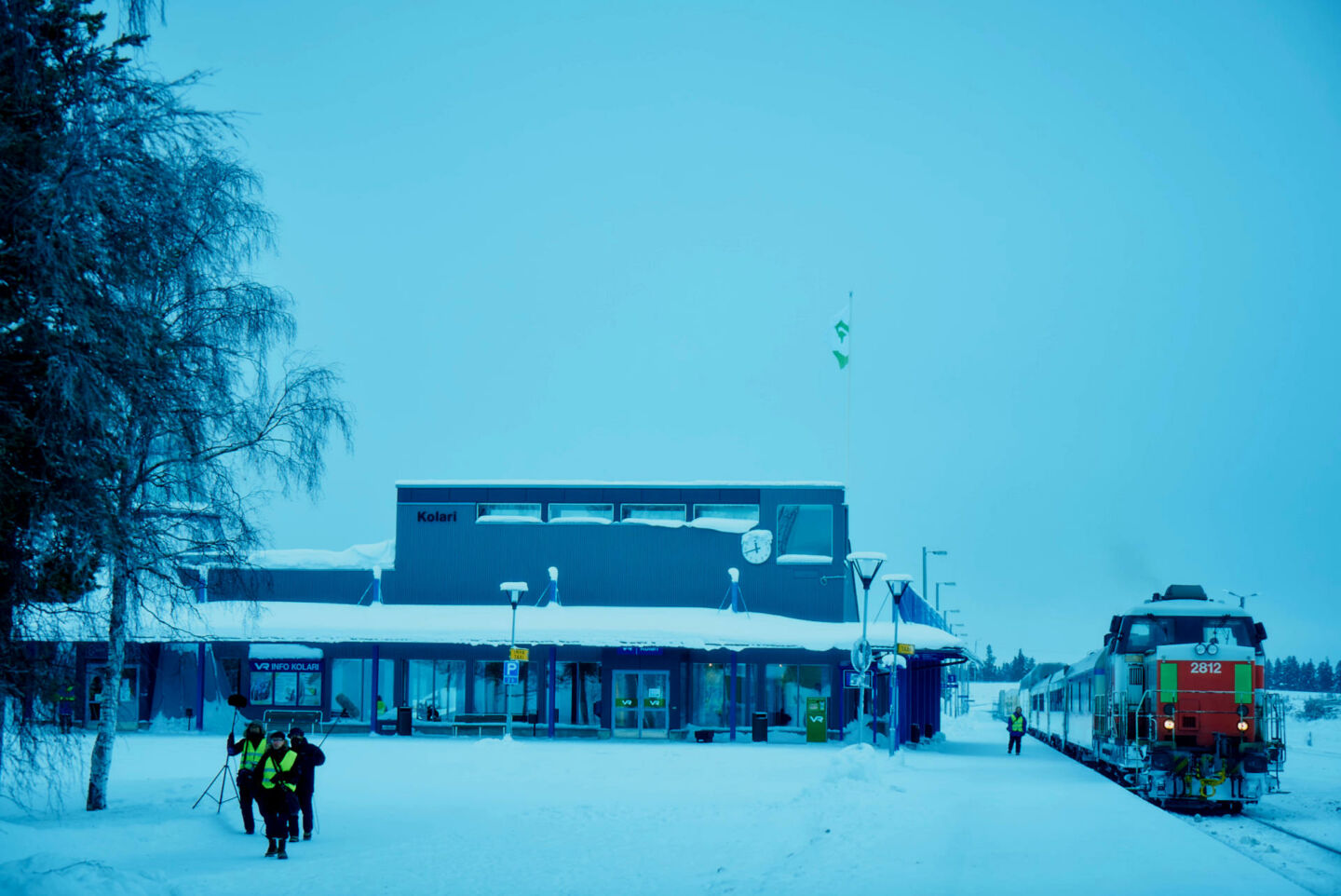 Japanese production Snow Flower - filmed in Finnish Lapland