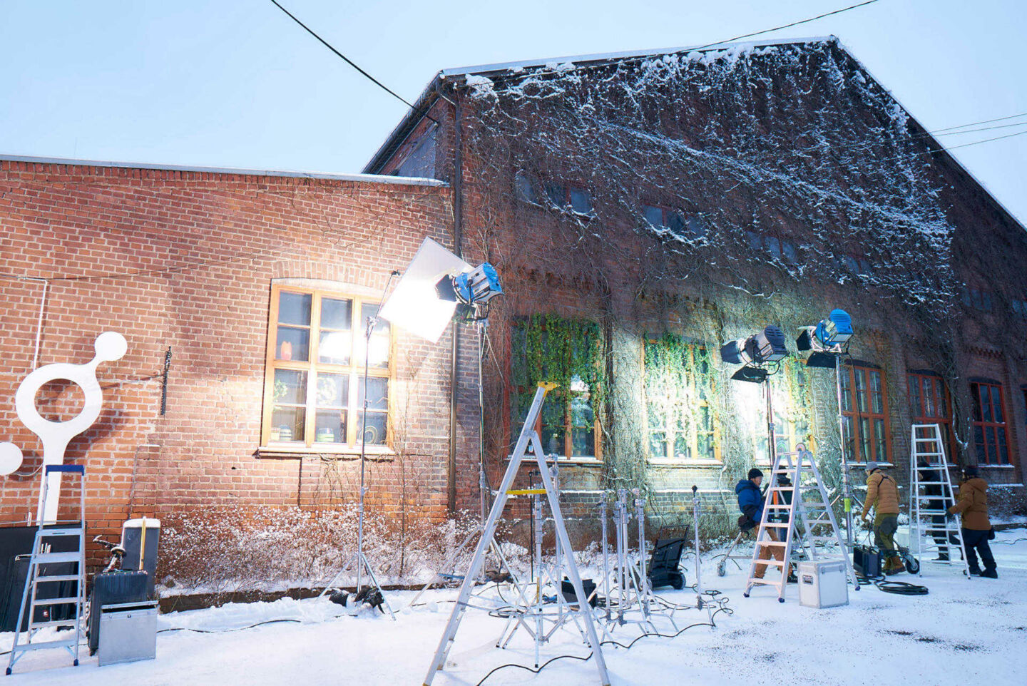 Japanese production Snow Flower - filmed in Finnish Lapland