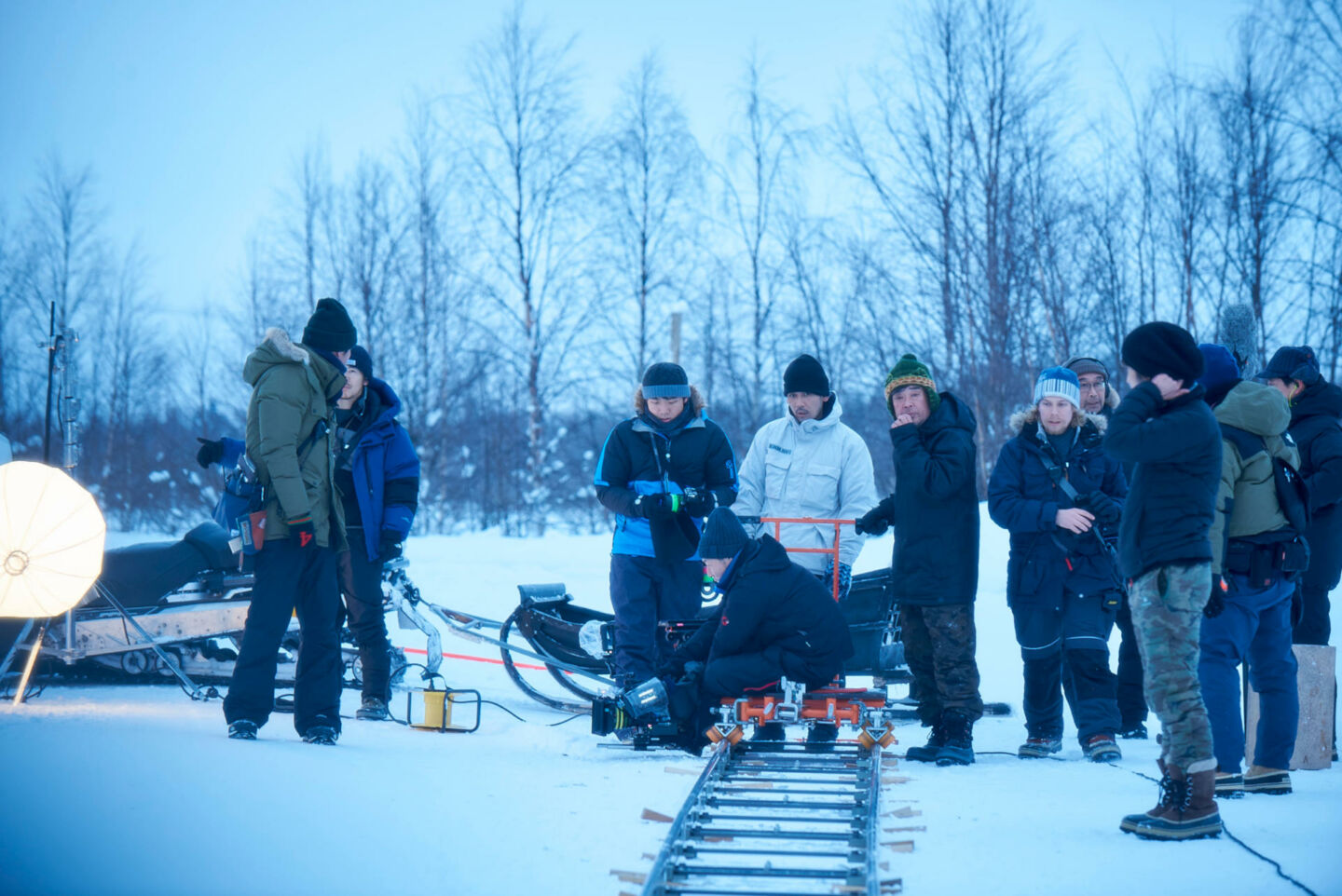 Japanese production Snow Flower - filmed in Finnish Lapland