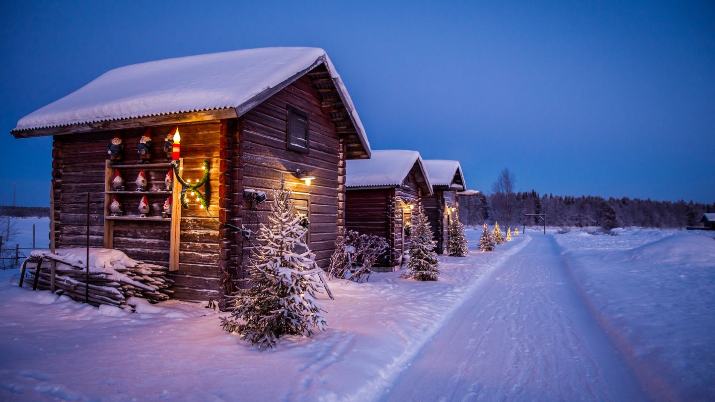 Snow Flower Finland, Lapland, Taivaanvalkeat