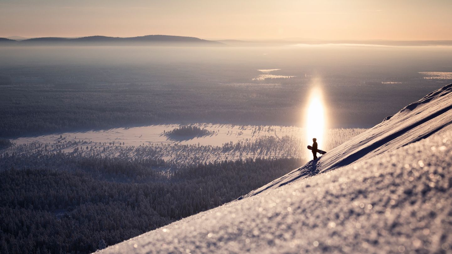 Vapaalasku Pyhätunturilla