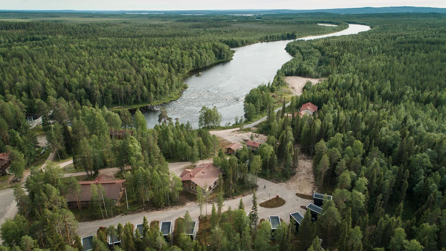 Arctic Circle Wilderness Lodge, Rovaniemi, Remote Holiday Destination, Lapland