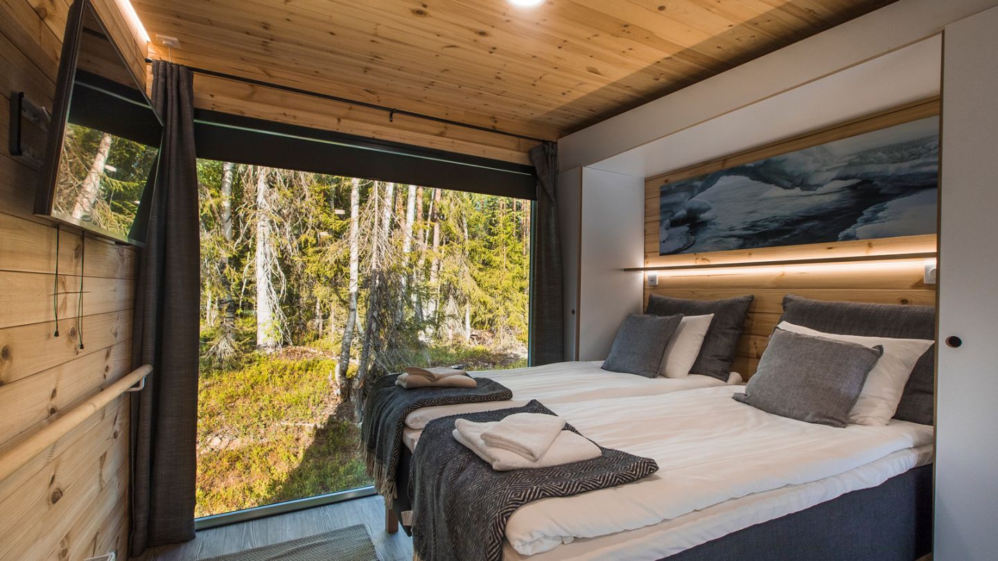 Arctic Circle Wilderness Lodge, Rovaniemi, Remote Holiday Destination, Lapland