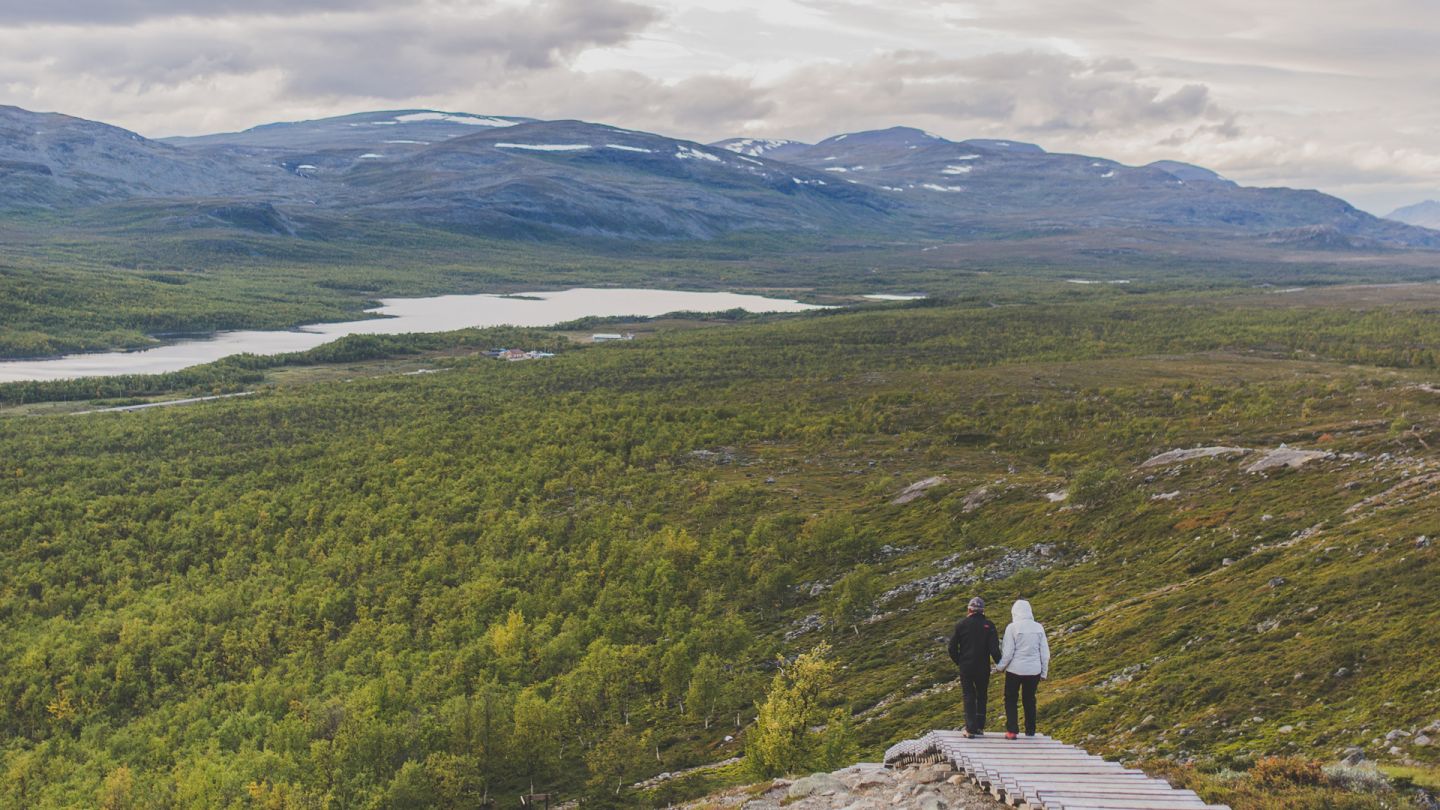 Tunturinäkymä Kilpisjärvellä.