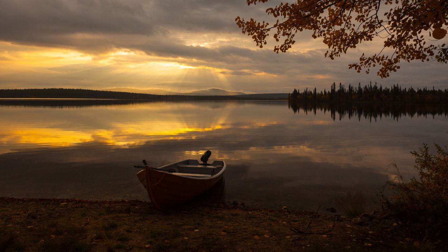 Boating in Finland, Lapland