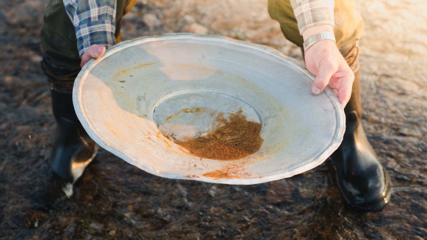 Gold panning, Summer holiday bucket list