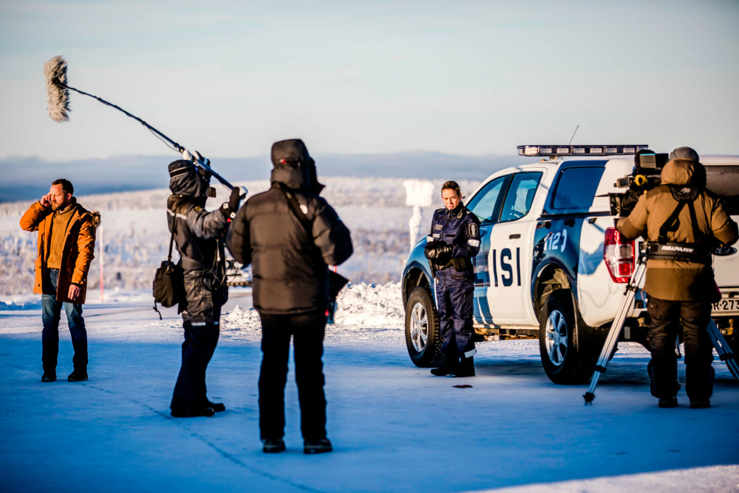 Making of Arctic Circle (Ivalo) tv thriller series