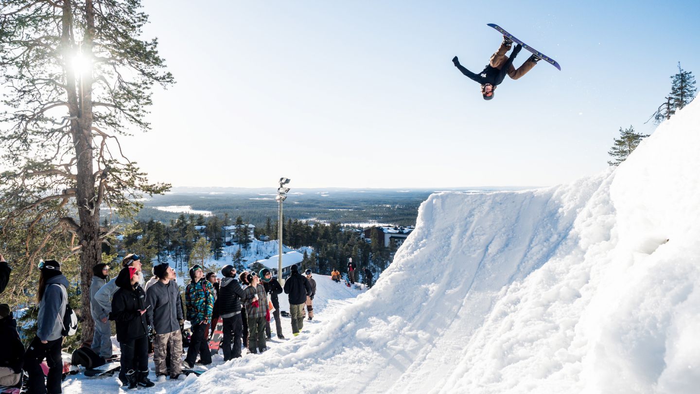 Lapland seasons, spring winter