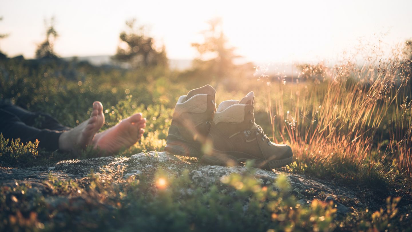 Hiking in Lapland, hiking boots