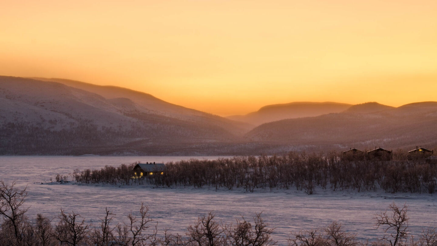 Polar night, a perk of seasonal work in Lapland