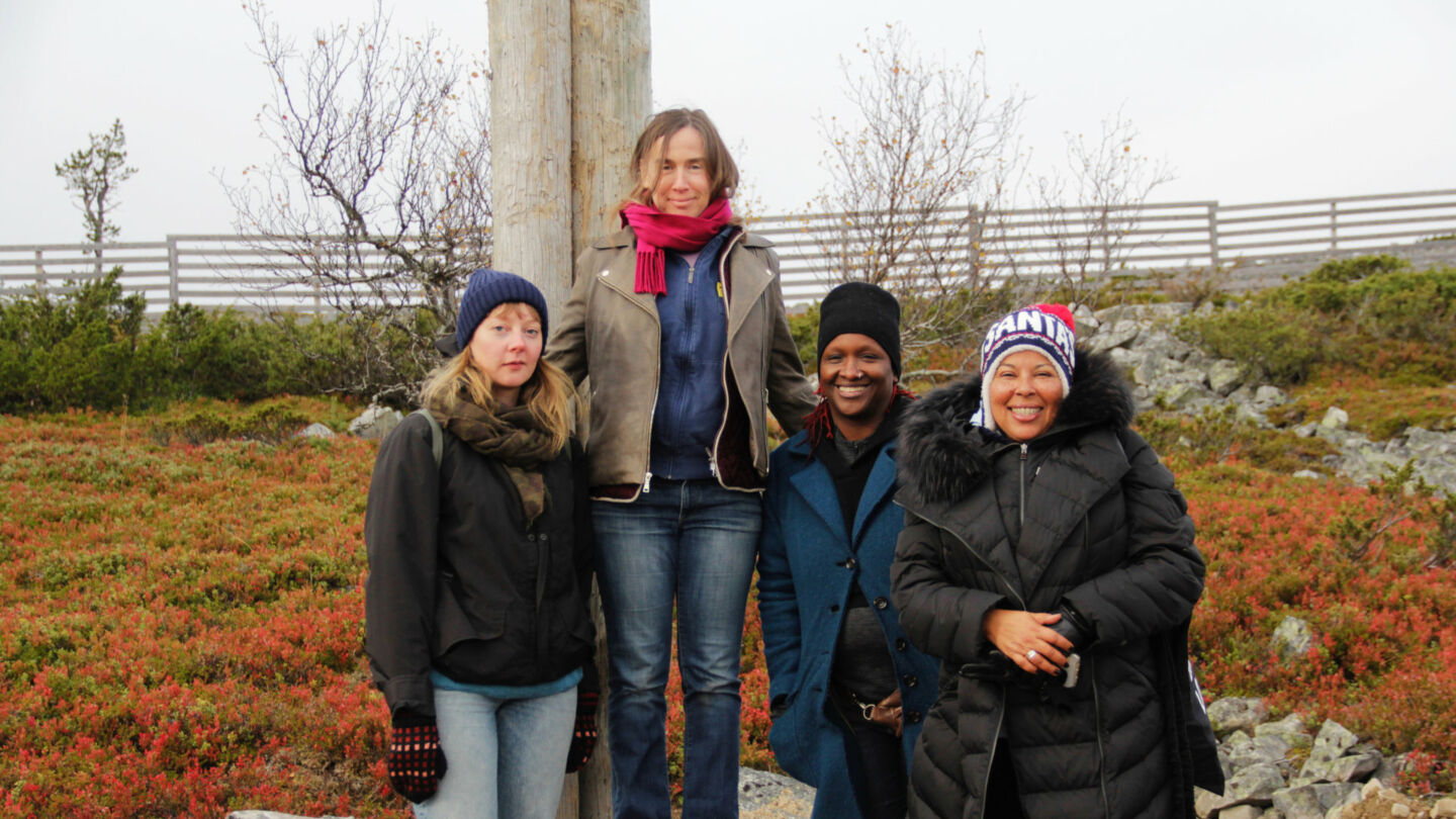 On Location in Finnish Lapland during the 2019 fall fam tour