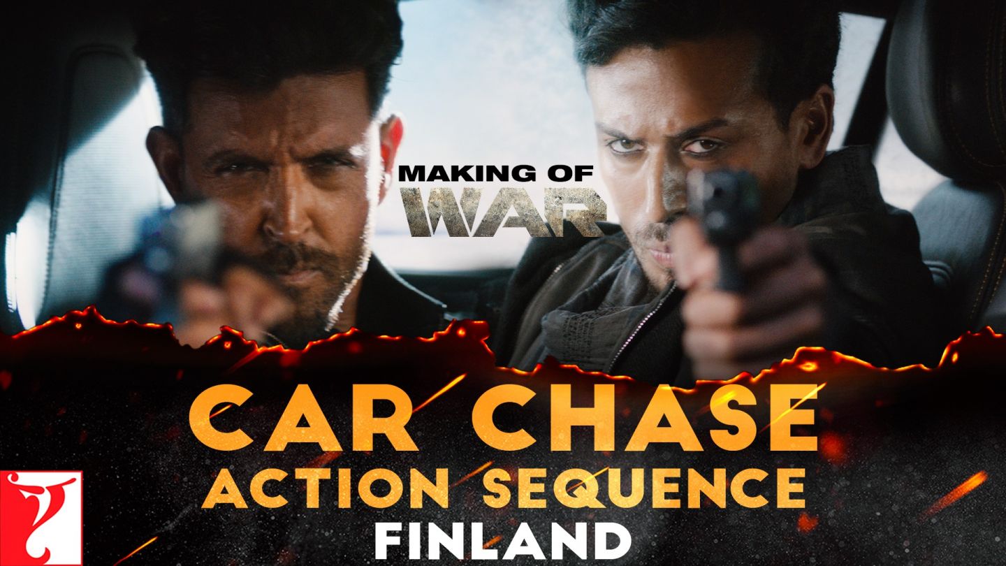 War - car chase scene - making of