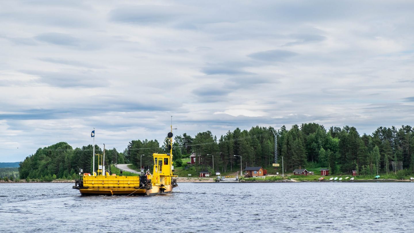 Kemijärvi, Räisälä Ferry, the most beautiful road in Finland, Lapland