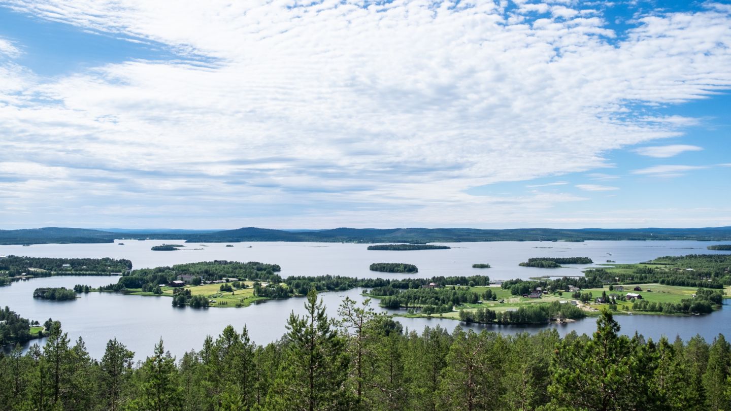 Kemijärvi maisema