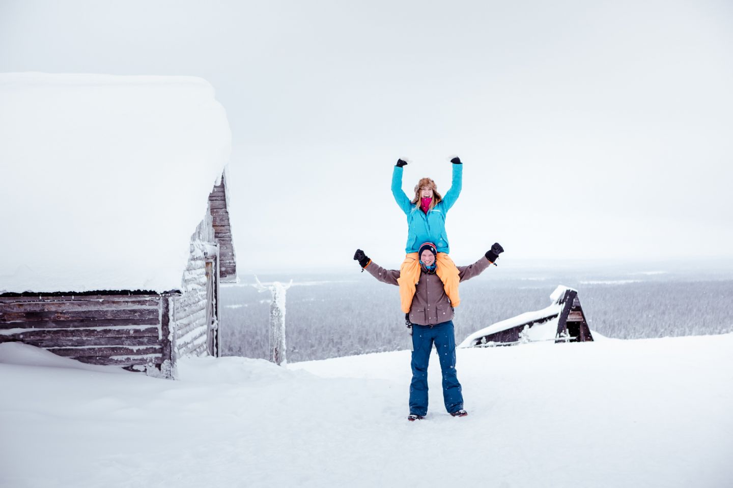 Enjoying the winter in Pyhä & Luosto, Lapland