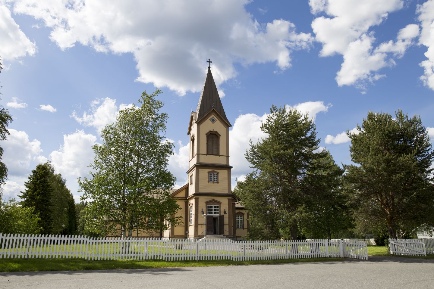 Kittilä church in Lapland