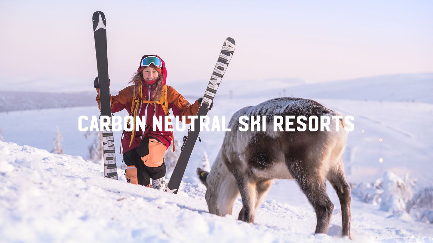 Carbon neutral ski resorts