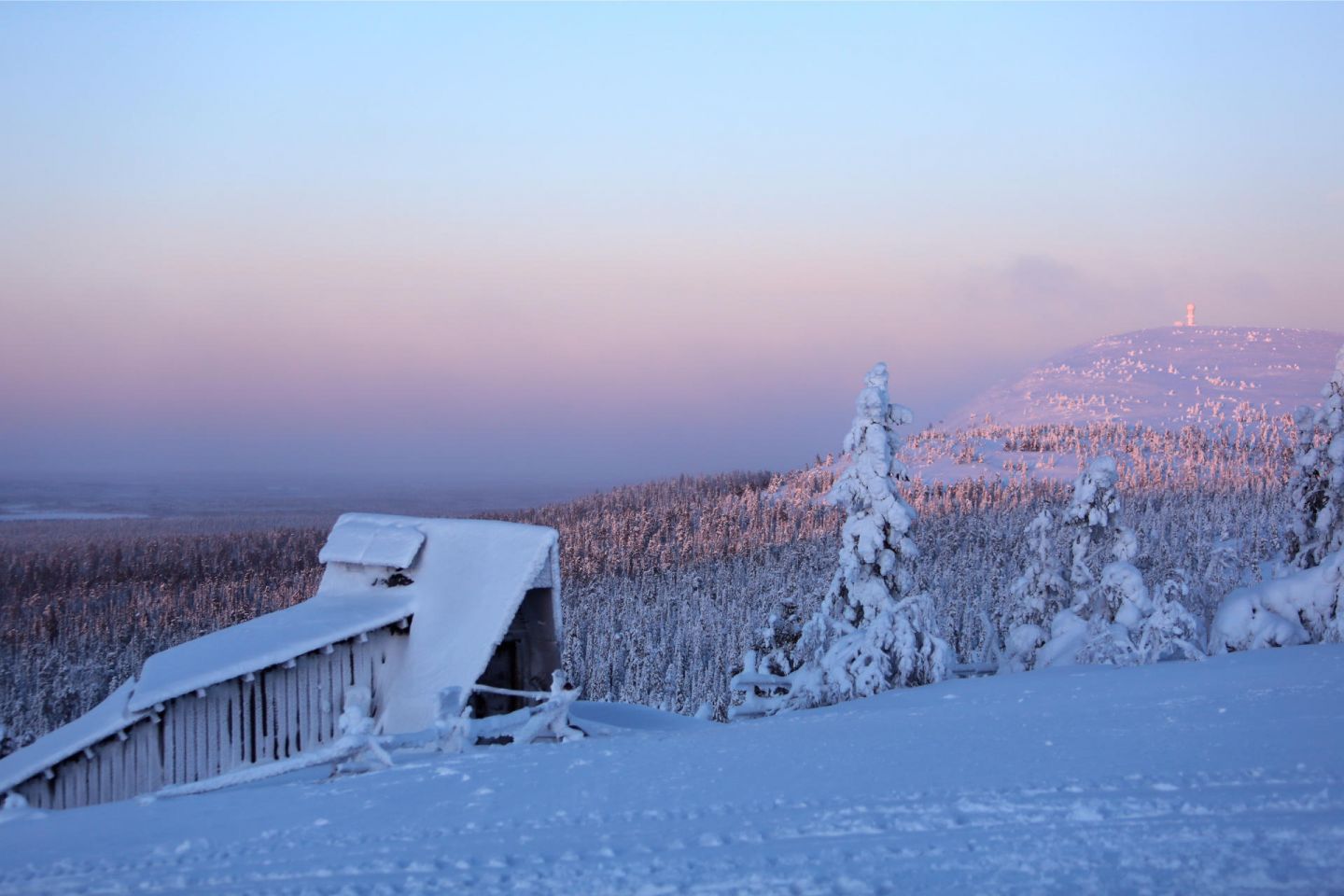 Amethyst mine in Luosto, Lapland Finland