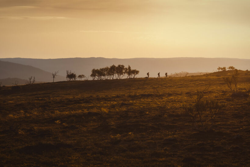 A golden summer sunset on the fellfields of Utsjoki, a Finnish Lapland filming location