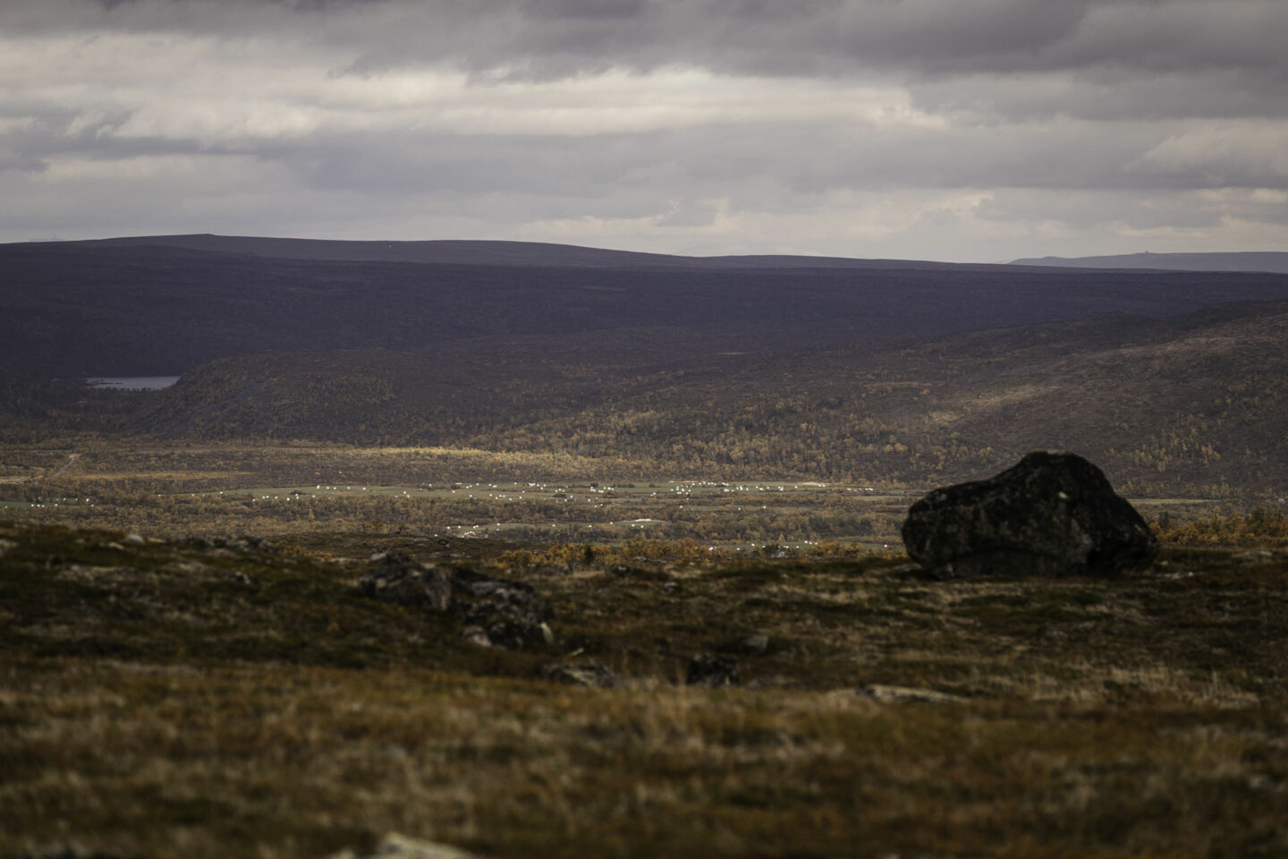 A gorgeous summer vista from the fellfields of Utsjoki, a Finnish Lapland filming location