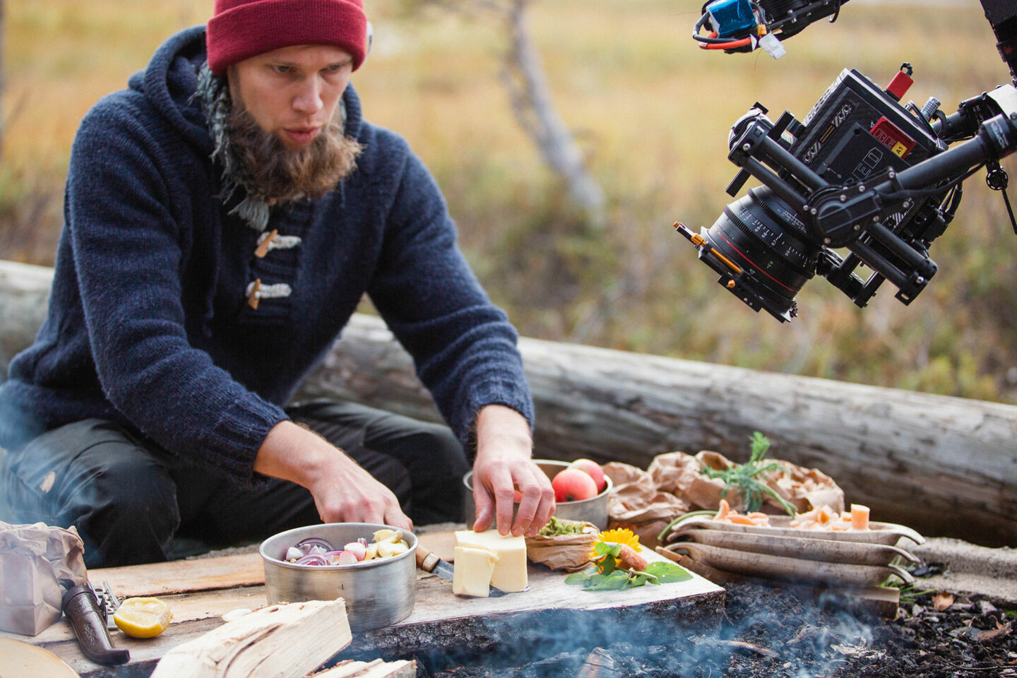 Sustainable filming in Finnish Lapland