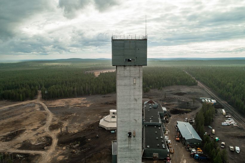 Rautuvaara Mine in Kolari, Lapland, Finland