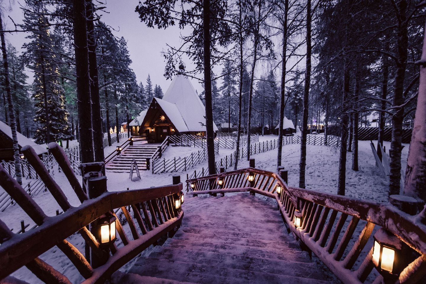Santa Claus Village in Rovaniemi, Lapland, Finland