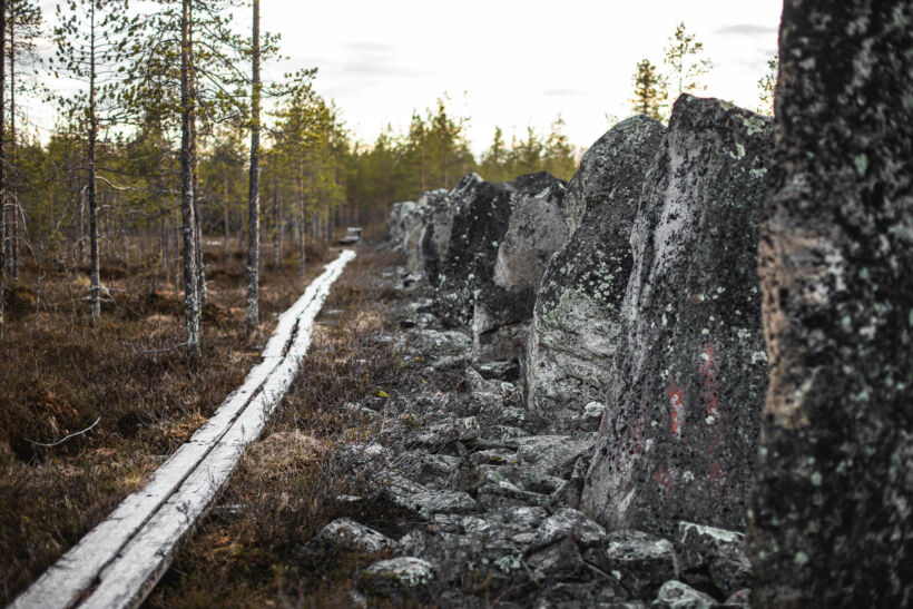 The Salpa Line, a military historical site and a Finnish Lapland filming location in Savukoski