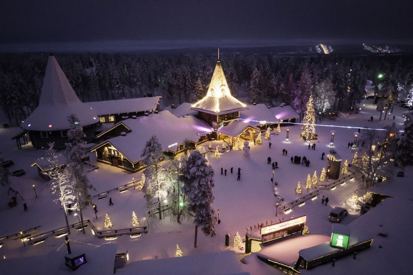 Santa Claus Village in Rovaniemi, Lapland, Finland