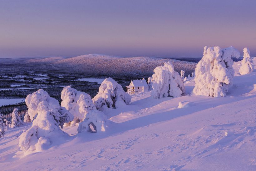 Levi ski resort in Kittilä, Finland