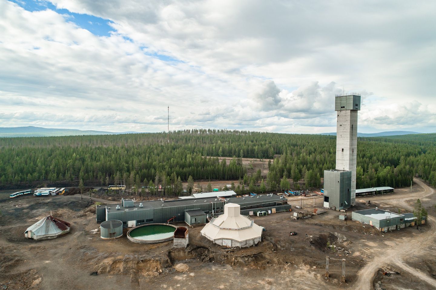 Rautuvaara Mine in Kolari, Lapland, Finland