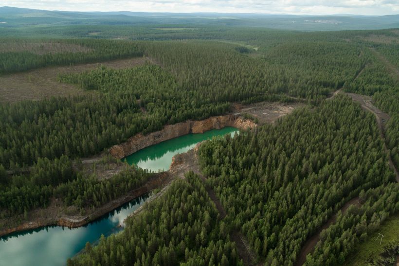 Rautuvaara Mine in Kolari, Lapland, Finland