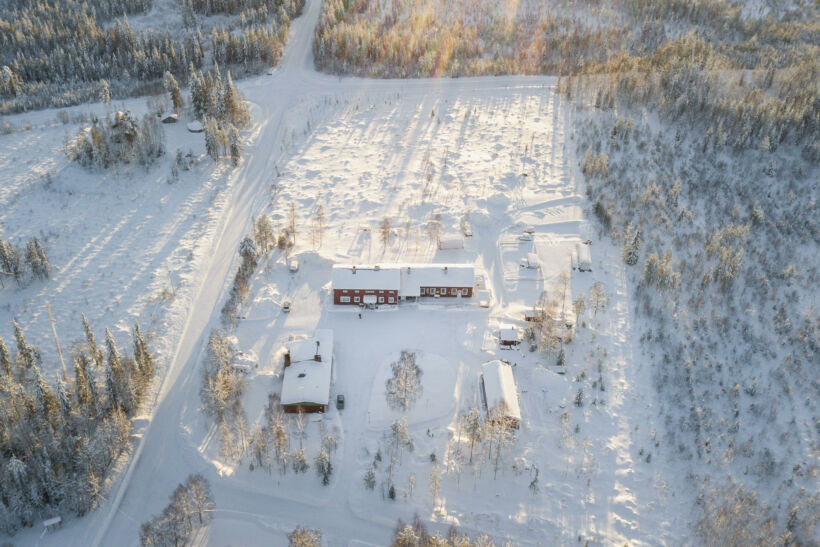 Winter in Salla, a Finnish Lapland filming location