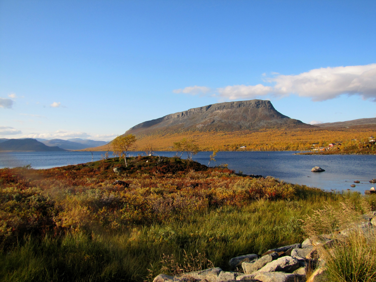 The Arctic fell, Mt. Saana, in Enontekiö, a Finnish Lapland filming location