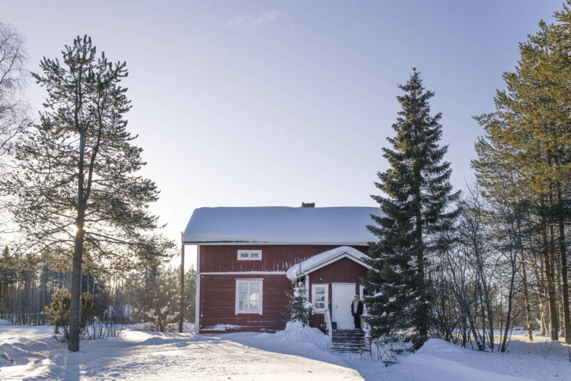 A small heritage museum in Salla, a Finnish Lapland filming location