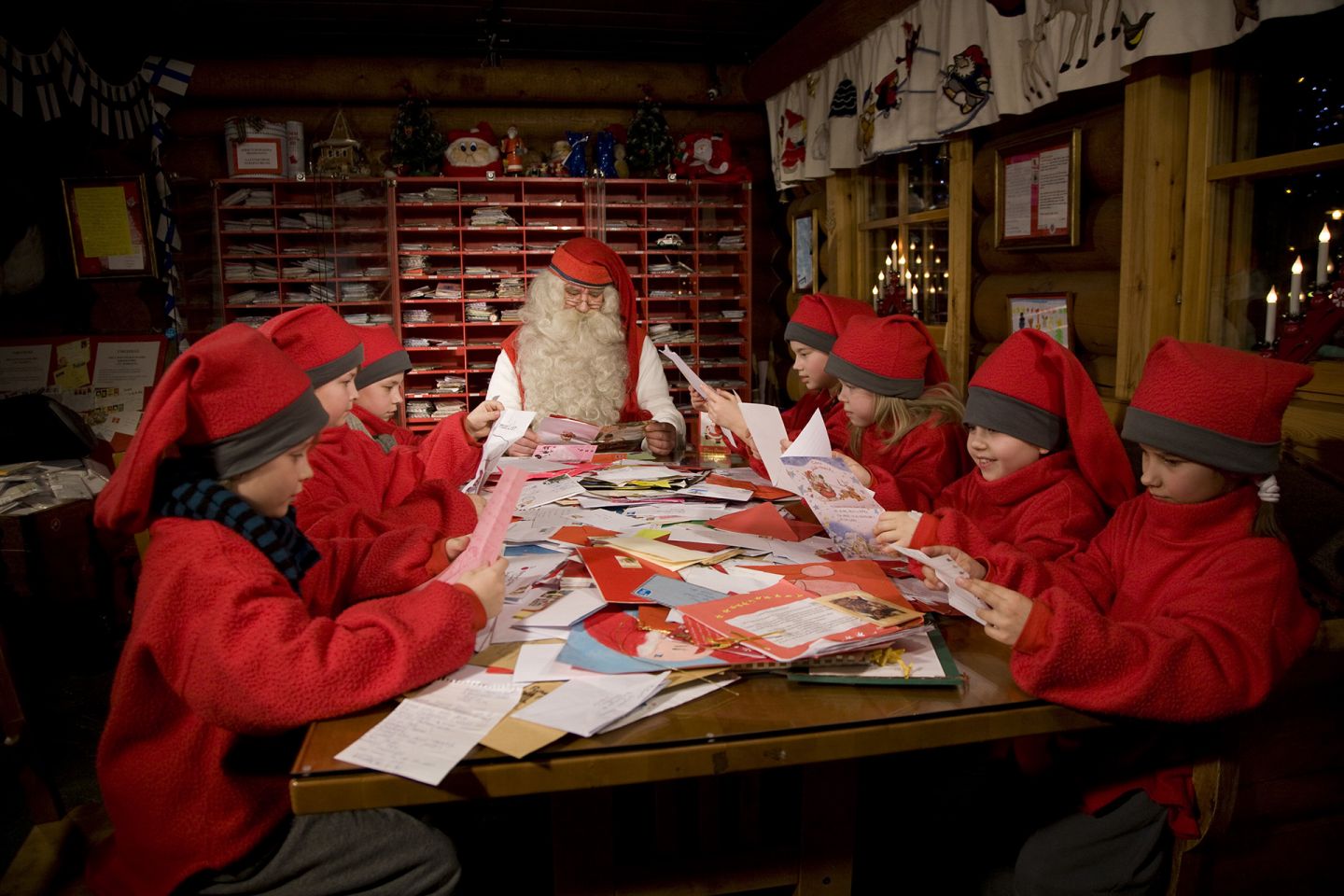 Santa Claus Main Post Office in Rovaniemi, Lapland, Finland