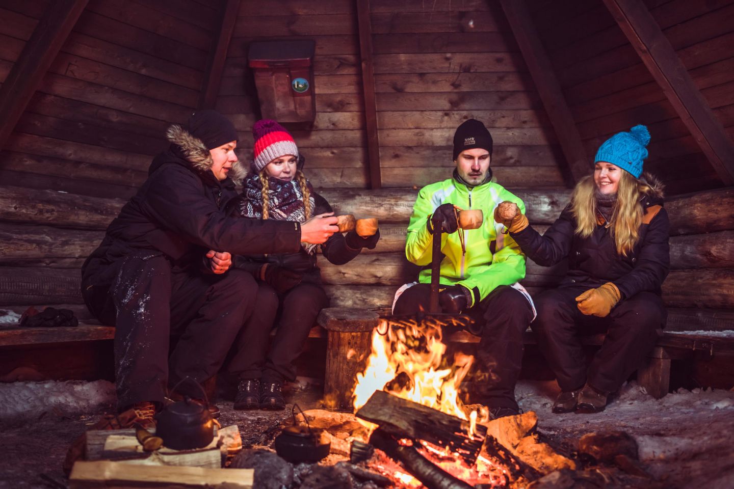 Christmas Bucket List: winter campfire in Sodankylä, FInland