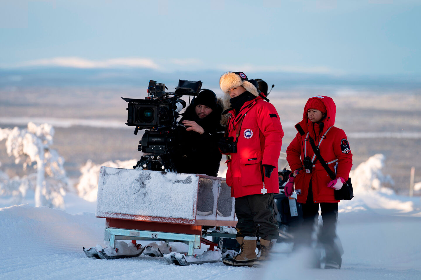 Making of I Remember, a Chinese romance film shot in Finnish Lapland