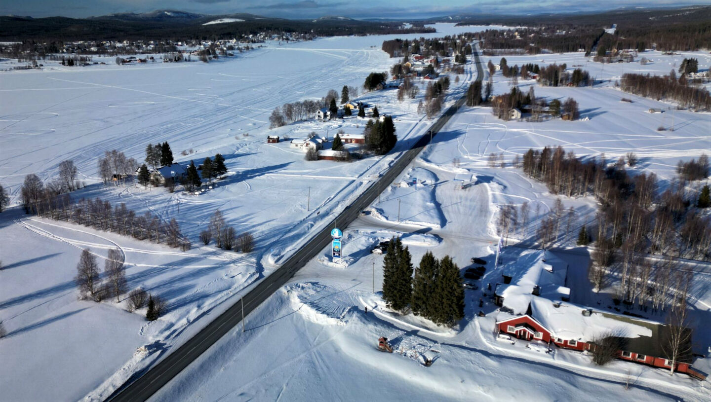 Arctic Circle destination - the village of Juoksenki in Pello