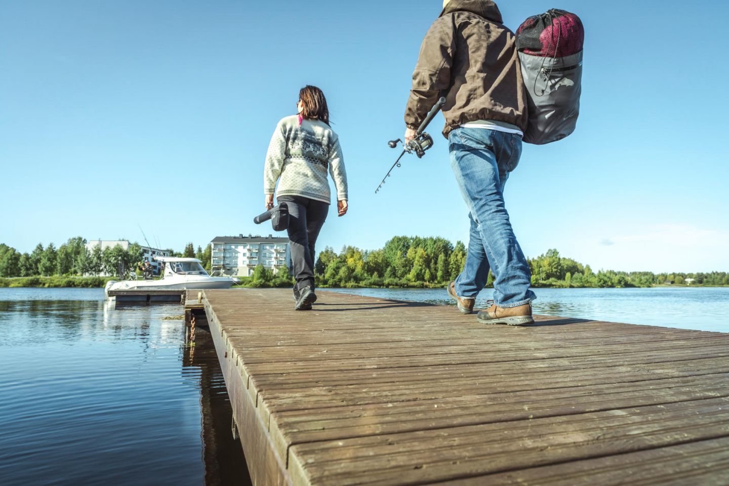 Going fishing in Sodankylä, Finland