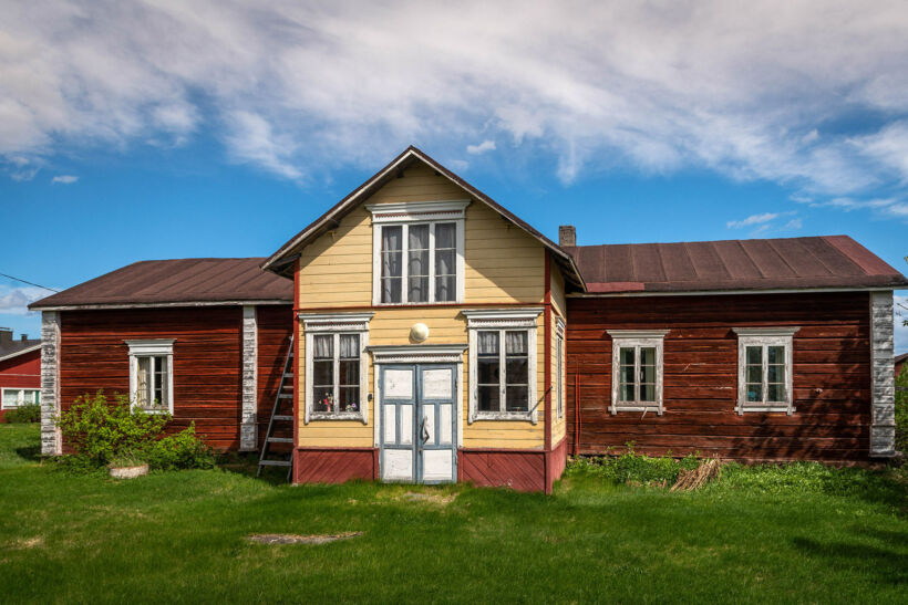 A happy summer cabin in Suvanto, a 19th century village and filming location in Finnish Lapland