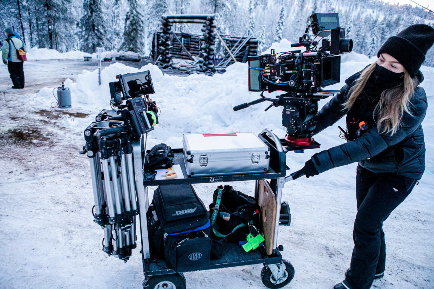 Making of Arctic Circle, Season 2, filmed in Finnish Lapland