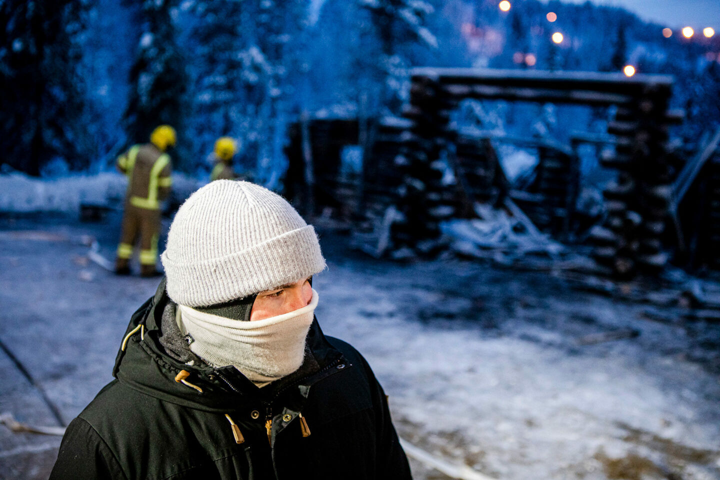 Making of Arctic Circle, Season 2, filmed in Finnish Lapland