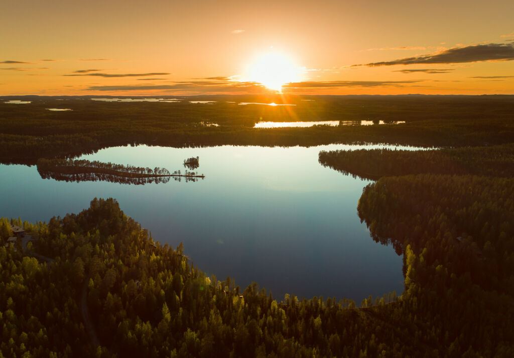 Filming under the Midnight Sun in Finnish Lapland