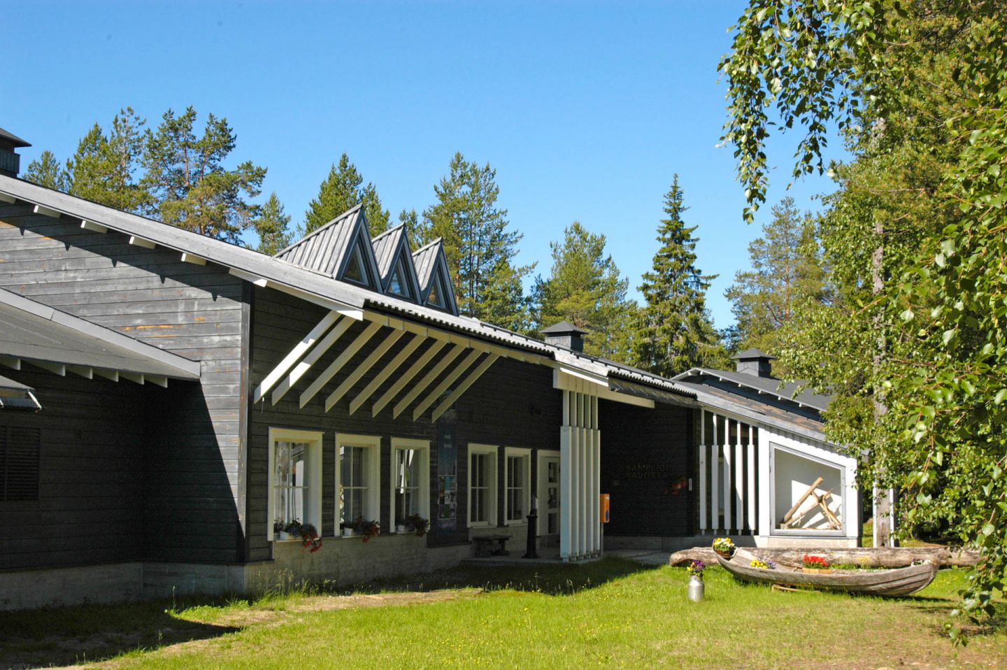 Samperin Savotta hotel in Savukoski, Finland, a special summer accommodation in Lapland