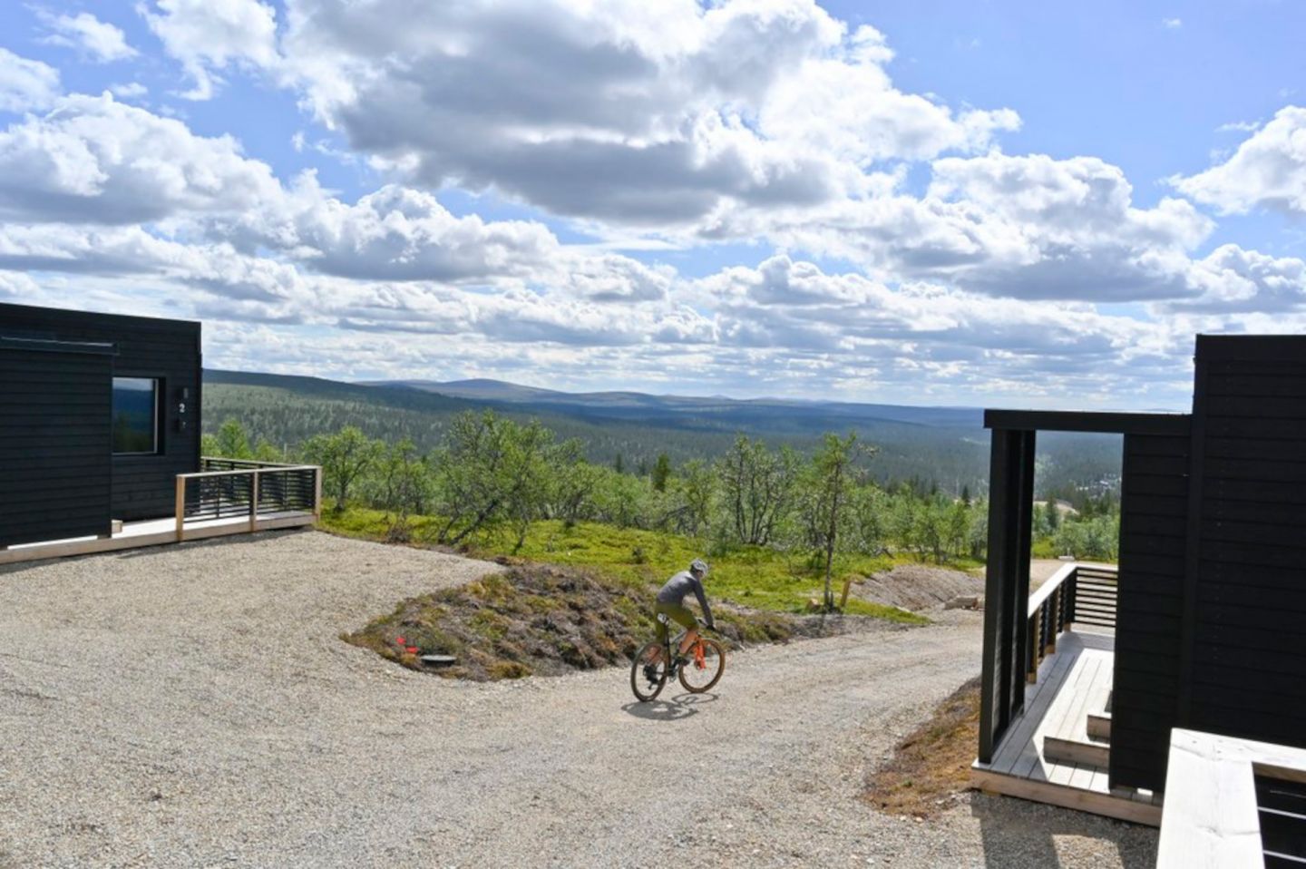 Arctic Glass Cubes in Inari-Saariselkä, Finland, a special summer accommodation in Lapland