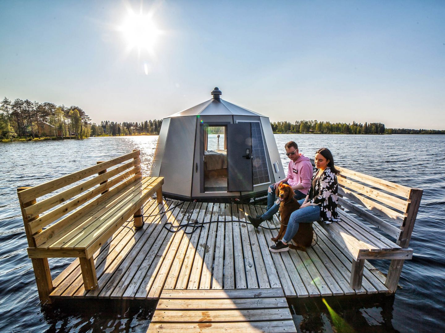 Arctic Guesthouse & Igloos in Ranua, Finland, a special summer accommodation in Lapland