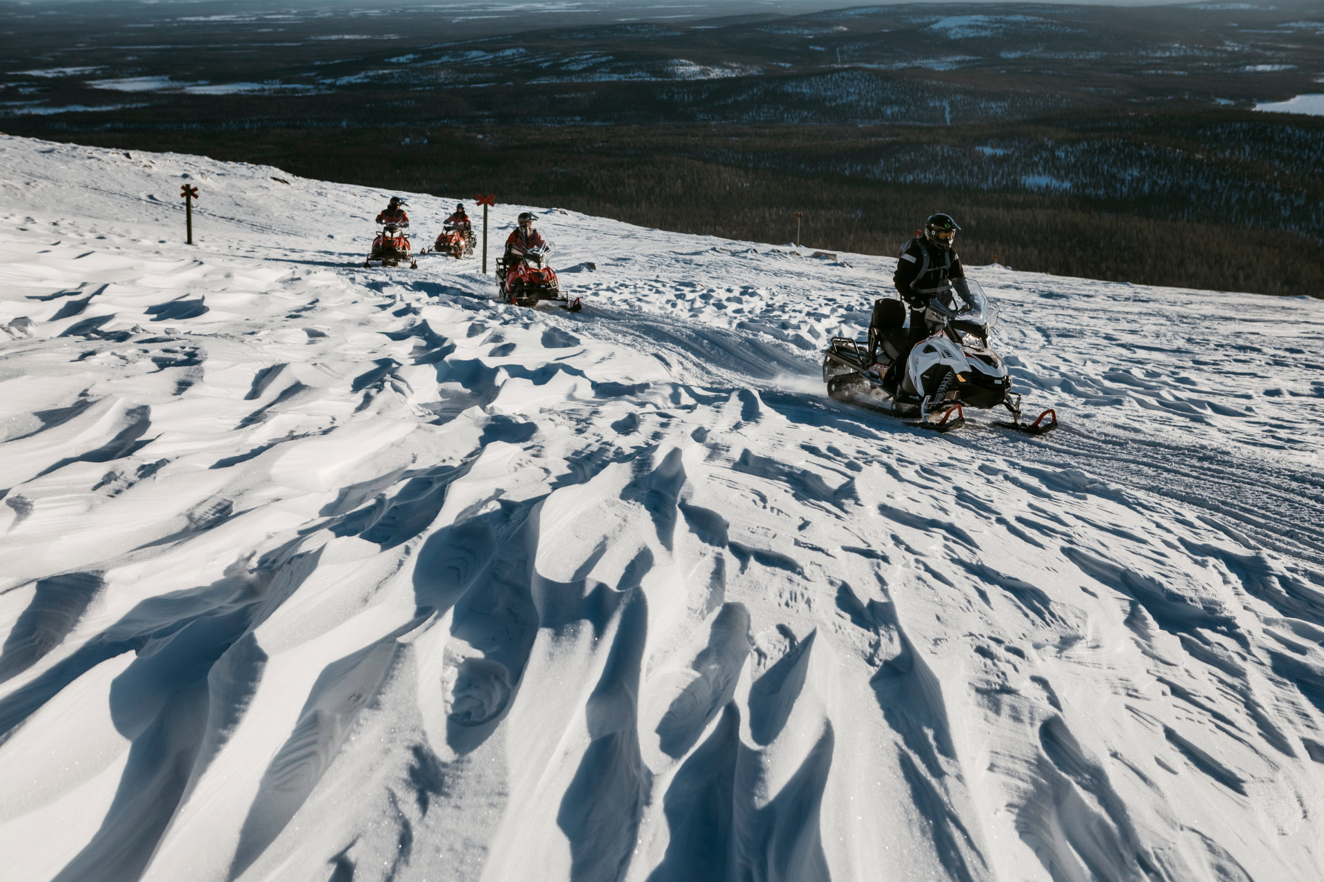 Snowmobiles & Snowmobiling in Lapland Visit Finnish Lapland